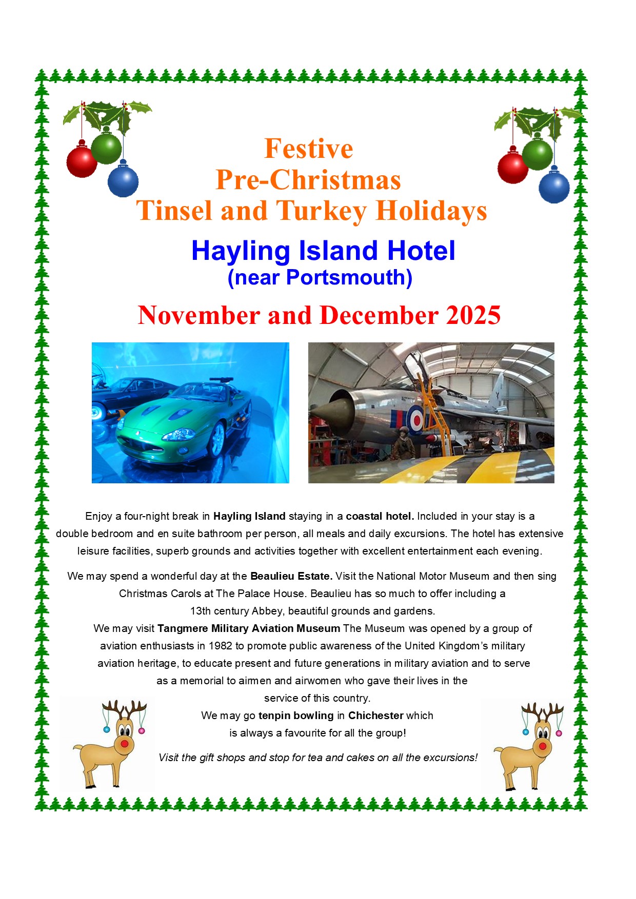 Pre Christmas Festive break 2025 from SMILE HOLIDAYS